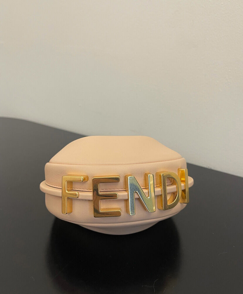 Fendi Nano Fendigraphy Hobo Bag 7AS089 Pink